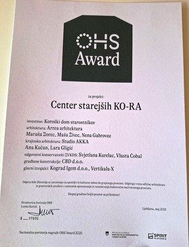 Nagrada OHS Award 2025 za Center starejših  KO-RA (3)
